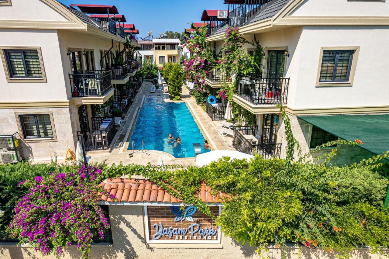 Yasam Park Apart Hotel - Fethiye Calis Beach Kültér fotó